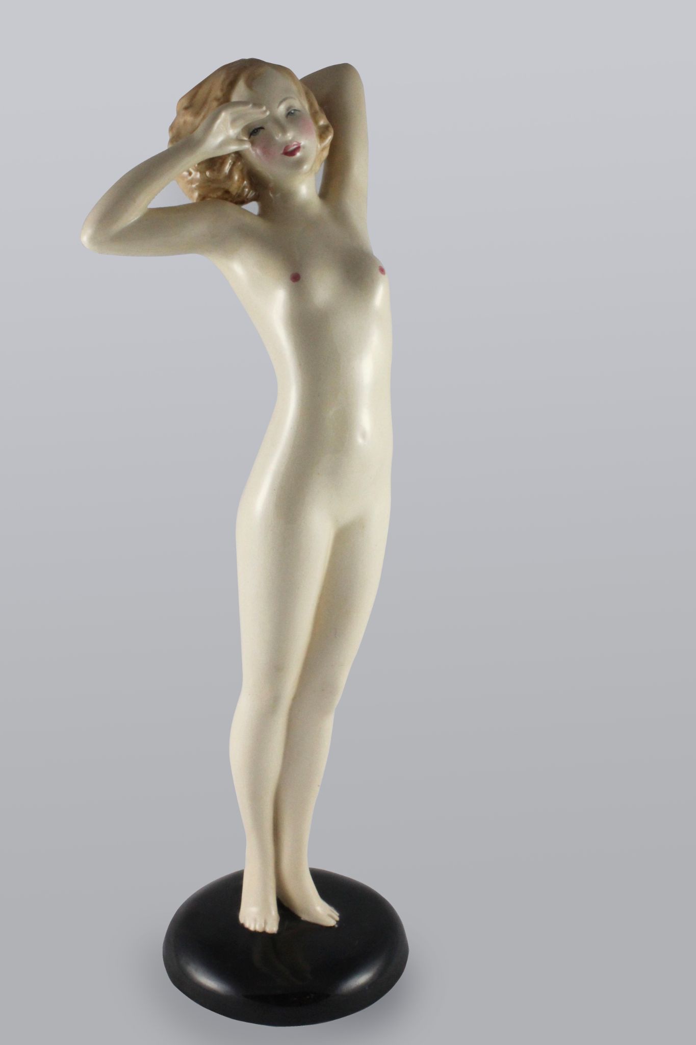 £480.00 ::  Goldscheider Staffordshire Figure